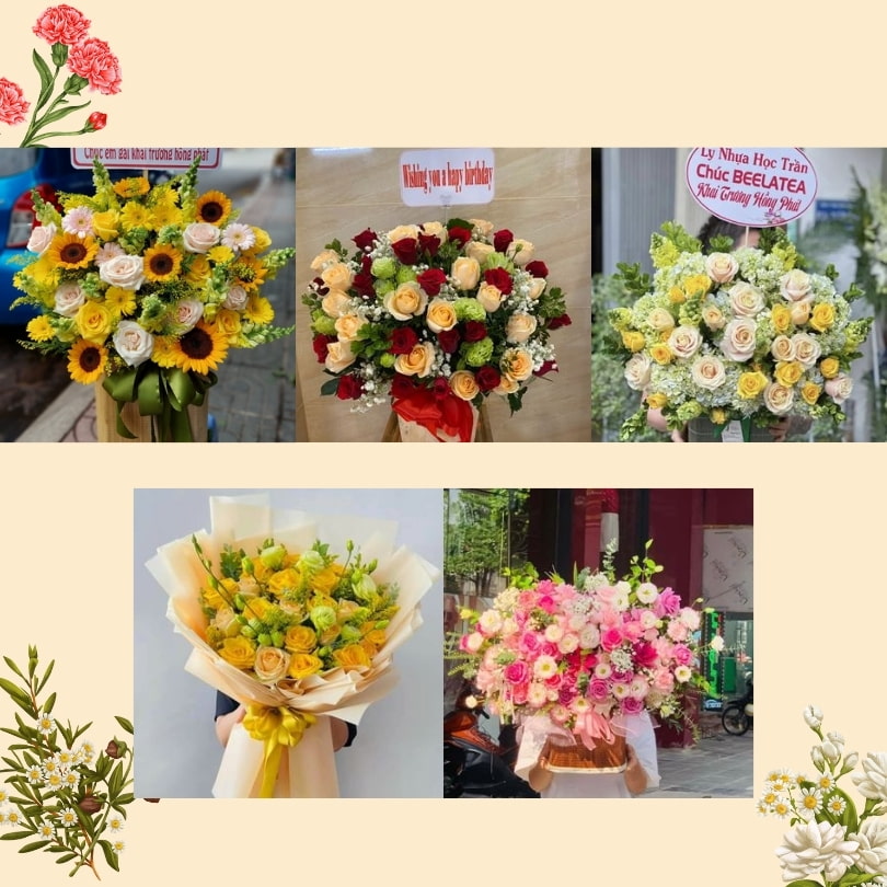 shop hoa tưới Biên Hòa